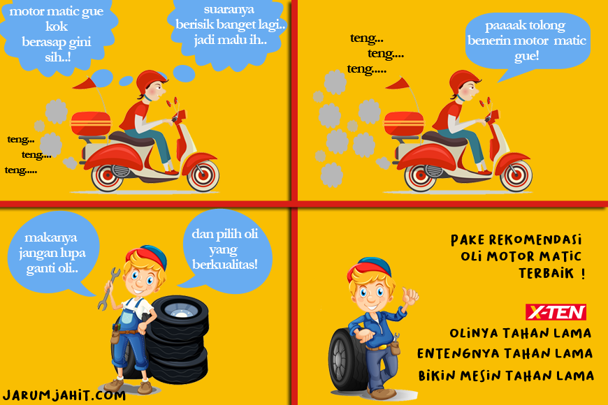 rekomendasi oli motor matic terbaik di indonesia